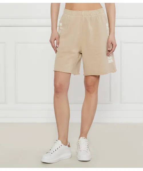 

Шорты Либревиля Regular fit Pinko, бежевый