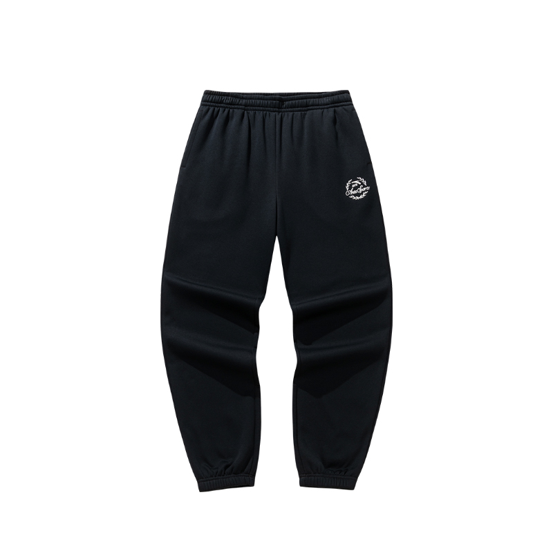 

ANTA Трикотажные спортивные штаны мужские базовые черные