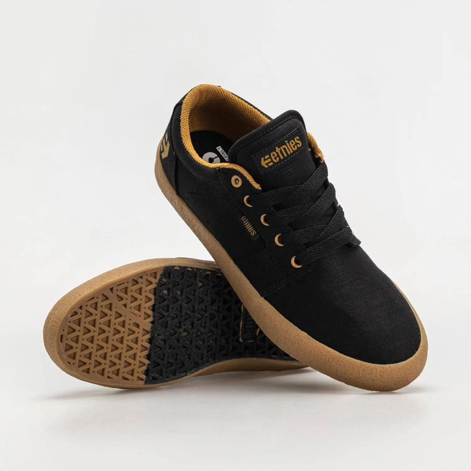 Кроссовки для скейтбординга Etnies Barge LS, Black Raw — фото 3