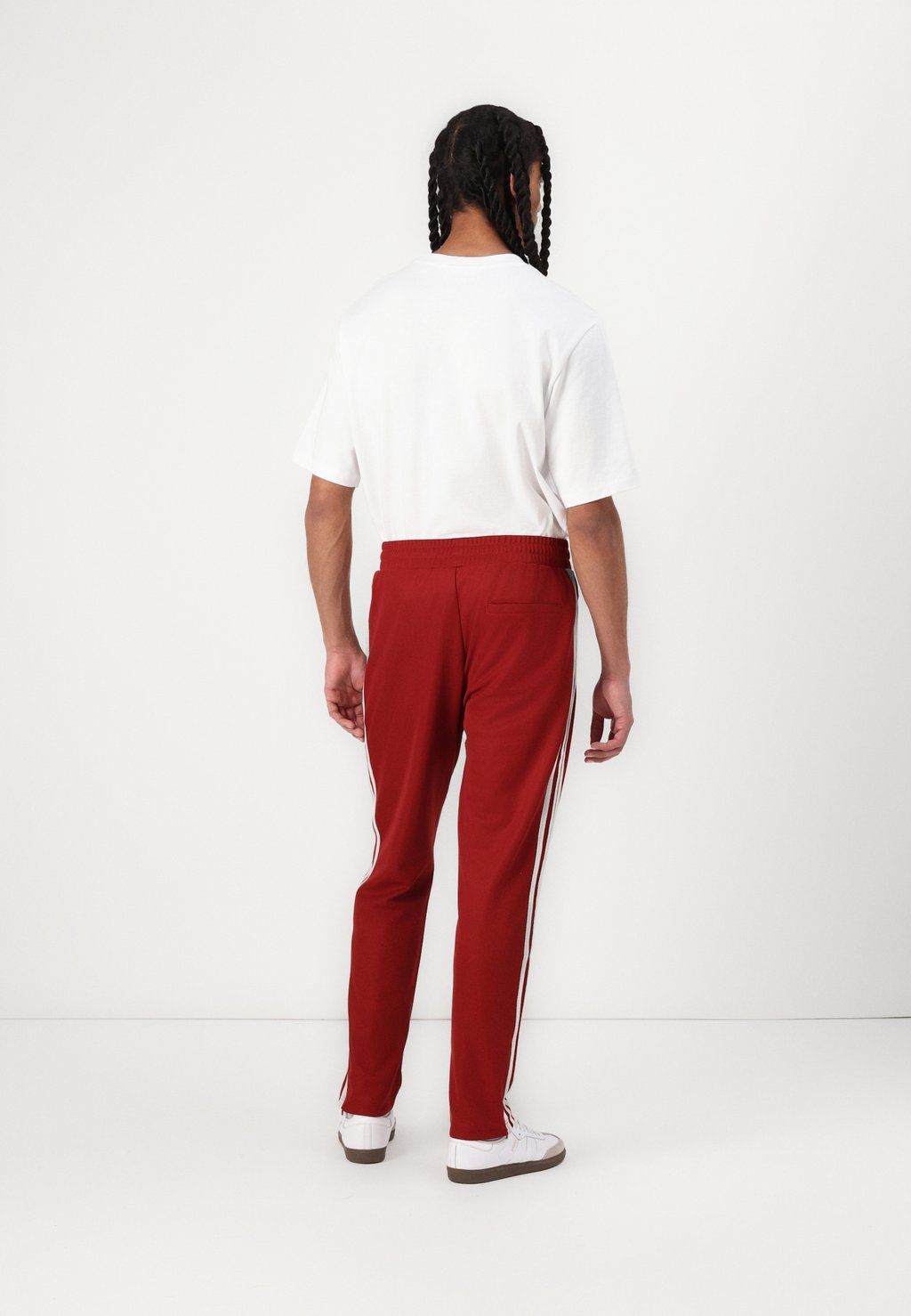 Спортивные штаны TRACK PANT UNISEX Adidas Originals, темно-красный — фото 3