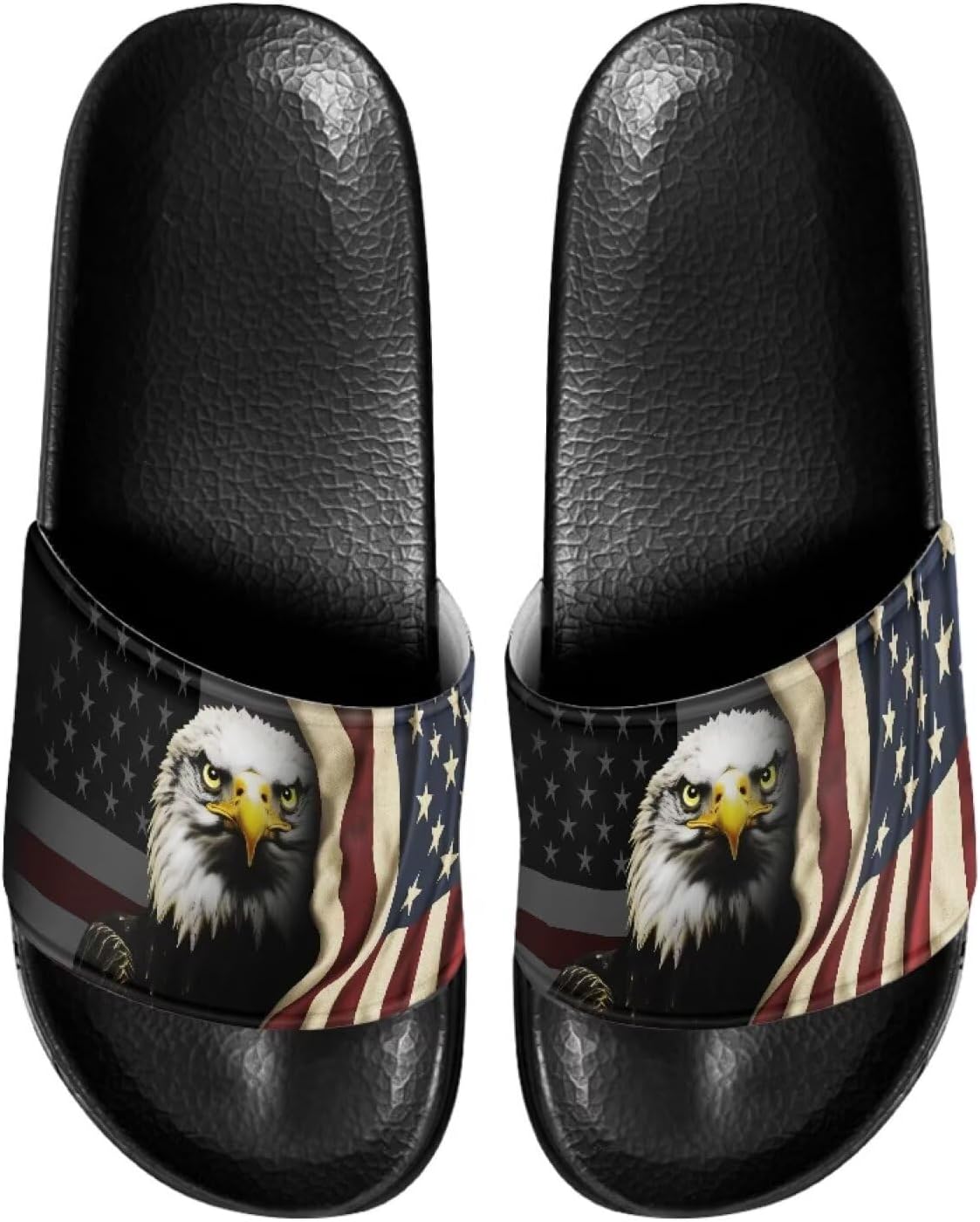 

Мужские повседневные сандалии-тапочки Jrysaedy для улицы и дома, American Flag Eagle