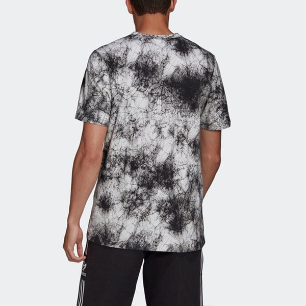 Футболка originals aop tee dragon printing short sleeve black Adidas, черный — фото 4