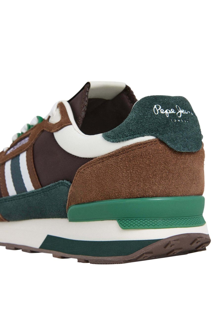 Кроссовки Pepe Jeans KINGSTON COLLEGE, Cappuccino Brown/Brown — фото 4