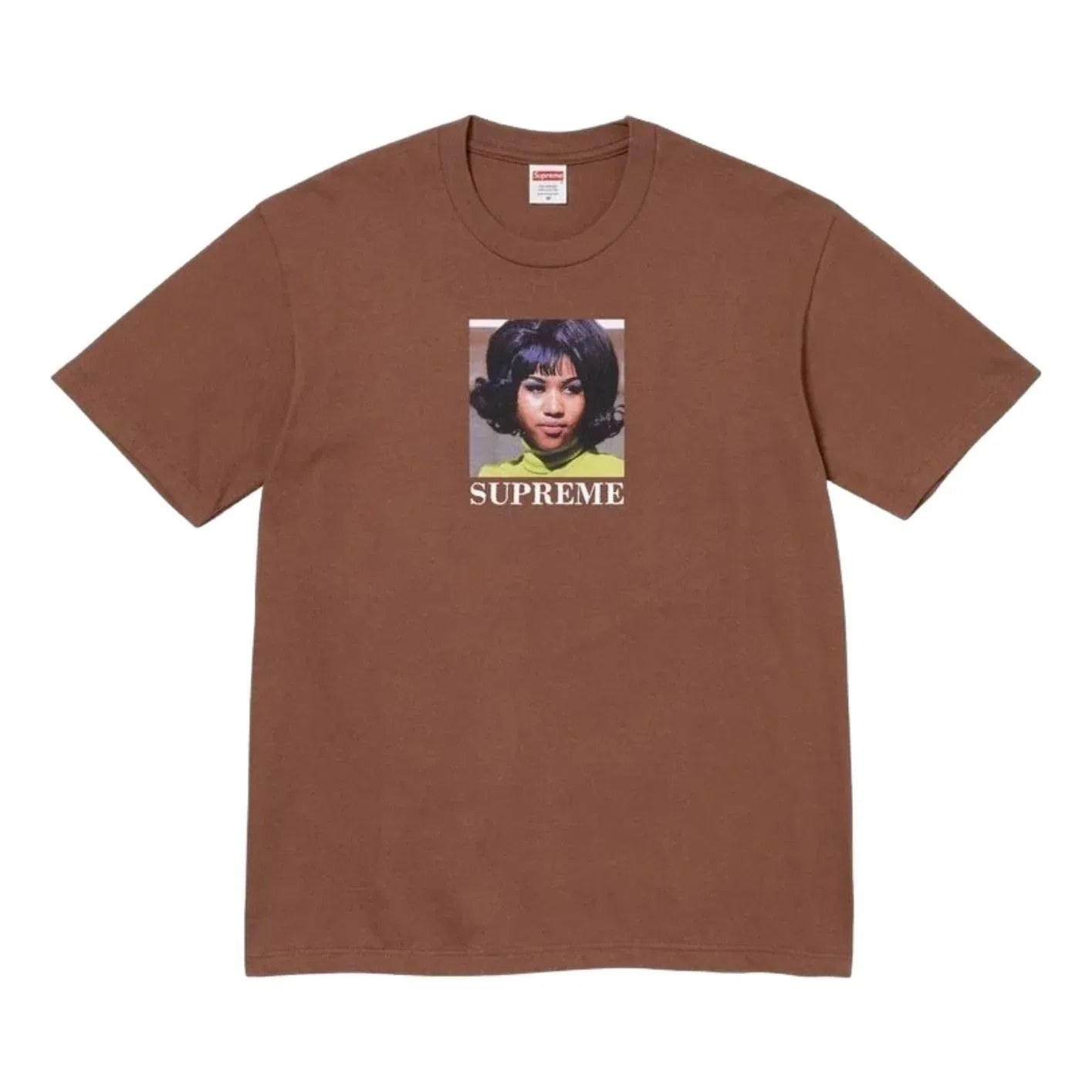 Футболка Supreme SS26 Aretha 'Brown' SUP-SS26-161-BRN, коричневый