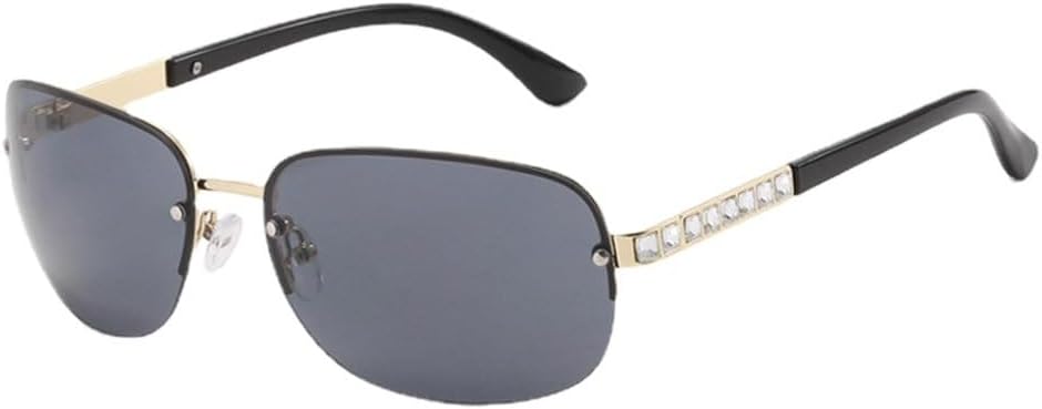 

Женские солнцезащитные очки LVTFCO со стразами, модные женские солнцезащитные очки для активного отдыха, винтажные безрамочные очки для велоспорта, защита от ультрафиолета UV400, C1