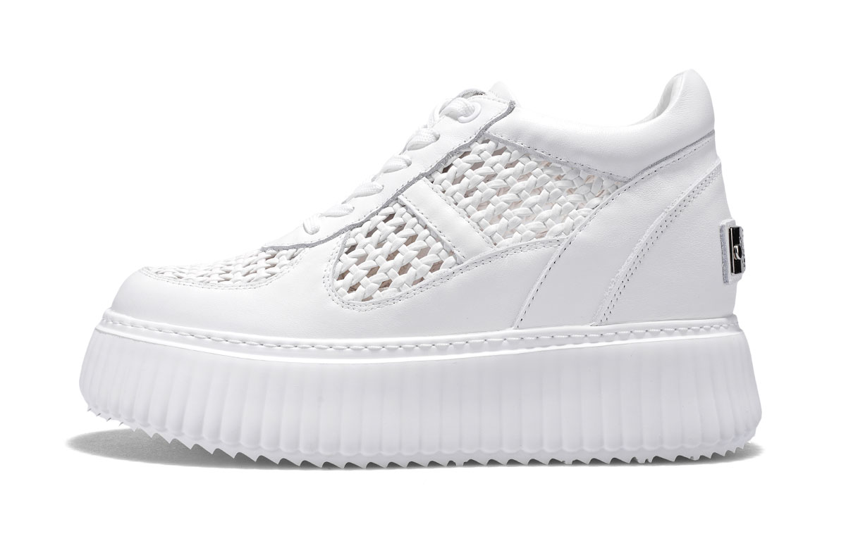 Низкие женские кроссовки Iijin, White