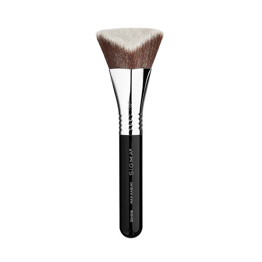

Кисть для нанесения тональной основы в стиле Кабуки 3dhd max kabuki brush Sigma, количество 1 шт.