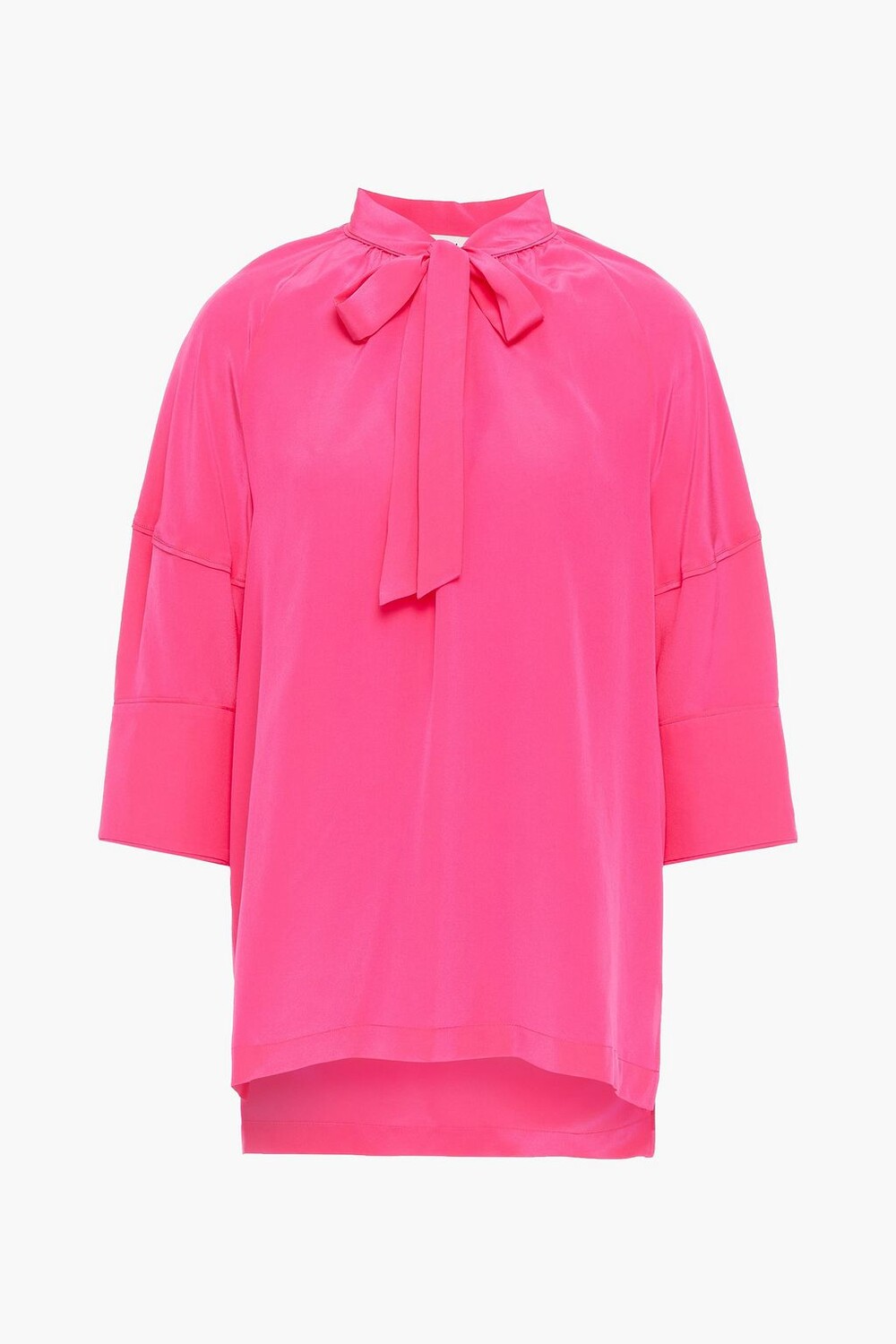 

Топ Lynn из шелкового крепдешина с бантом DIANE VON FURSTENBERG, розовый