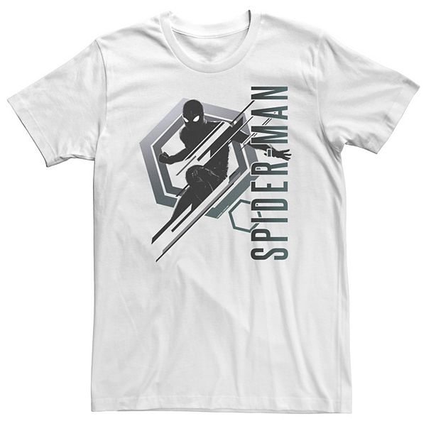 

Футболка с портретом в техническом стиле Marvel Spider-Man Far From Home Tech Stealth Suit, big & tall Licensed Character