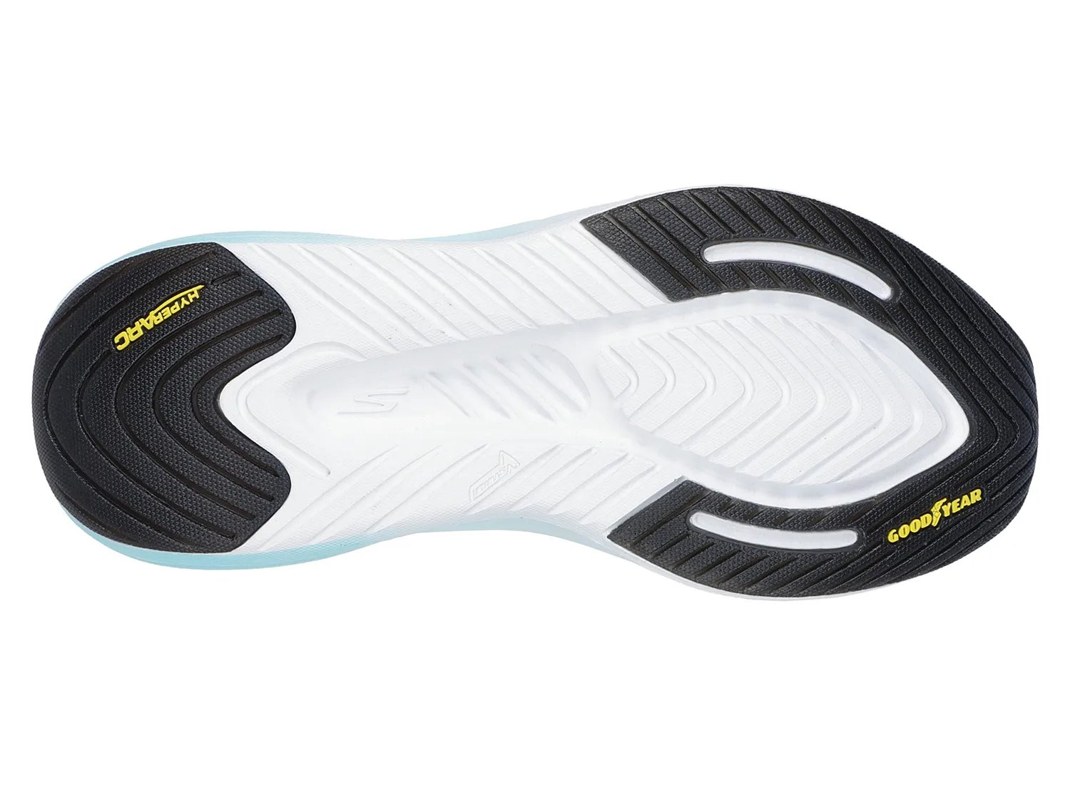 Кроссовки Skechers Go Walk Max Walker Sally Slip-On Sneaker - Women's, черный/синий — фото 4