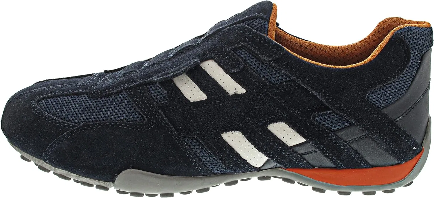 Кроссовки Geox Herren Uomo со змеиным принтом L, Orange Fuchsia