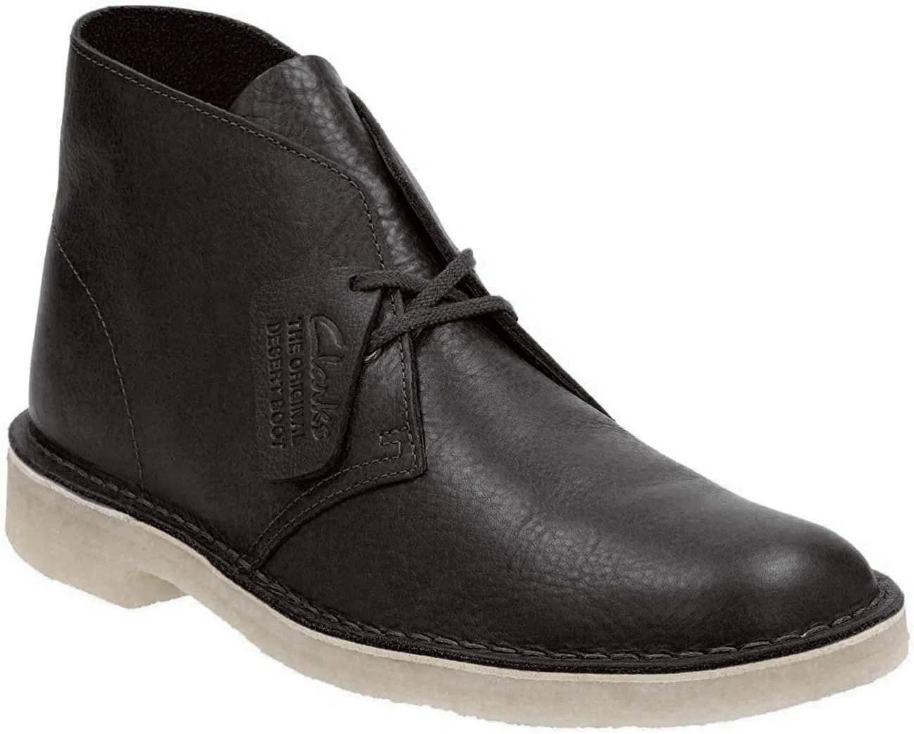 Мужские ботинки Clarks Desert Boots, черный/черный — фото 3
