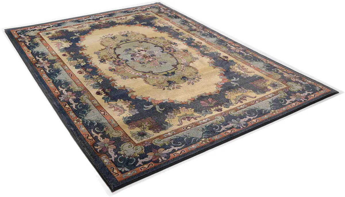 

Ковер THEKO "Gabiro 221", прямоугольный, восточного вида, идеально подходит для гостиной и спальни 200х285 см, синий