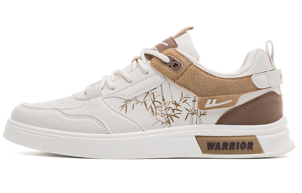 

Кроссовки WARRIOR Skateboarding Shoes Men Low-top Beige/brown, коричневый