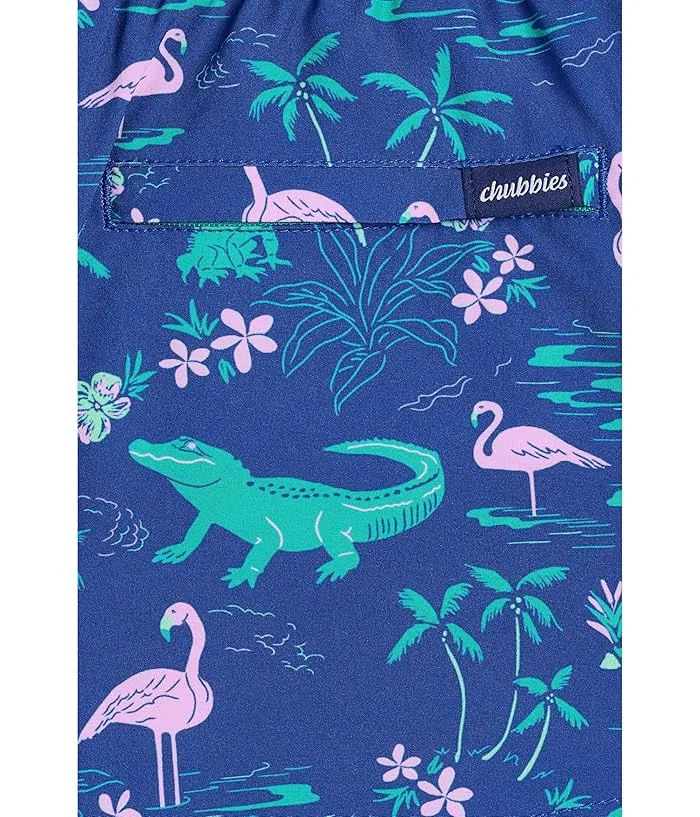 Плавки для мальчиков The Lil Swamp And Circumstances Chubbies Kids, Bright Blue/Pattern Base — фото 3