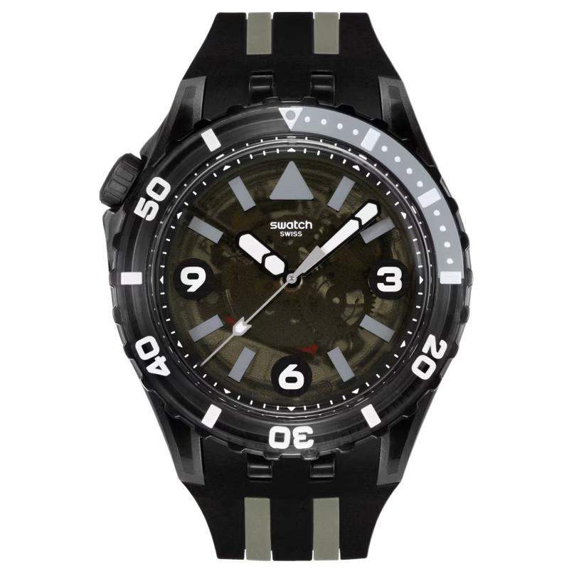 

SWATCH Часы Men's Watch, Black Dial