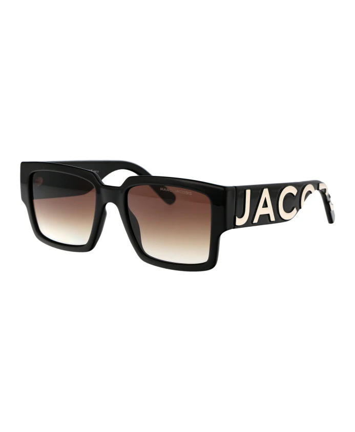

Стильные солнцезащитные очки модель 739. Marc Jacobs, черный