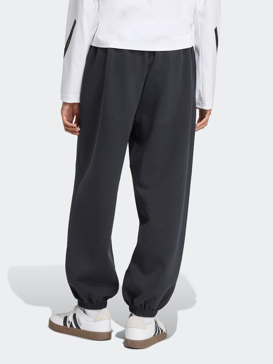 Зауженные спортивные брюки ADIDAS SPORTSWEAR Soft Luxe, черный — фото 3