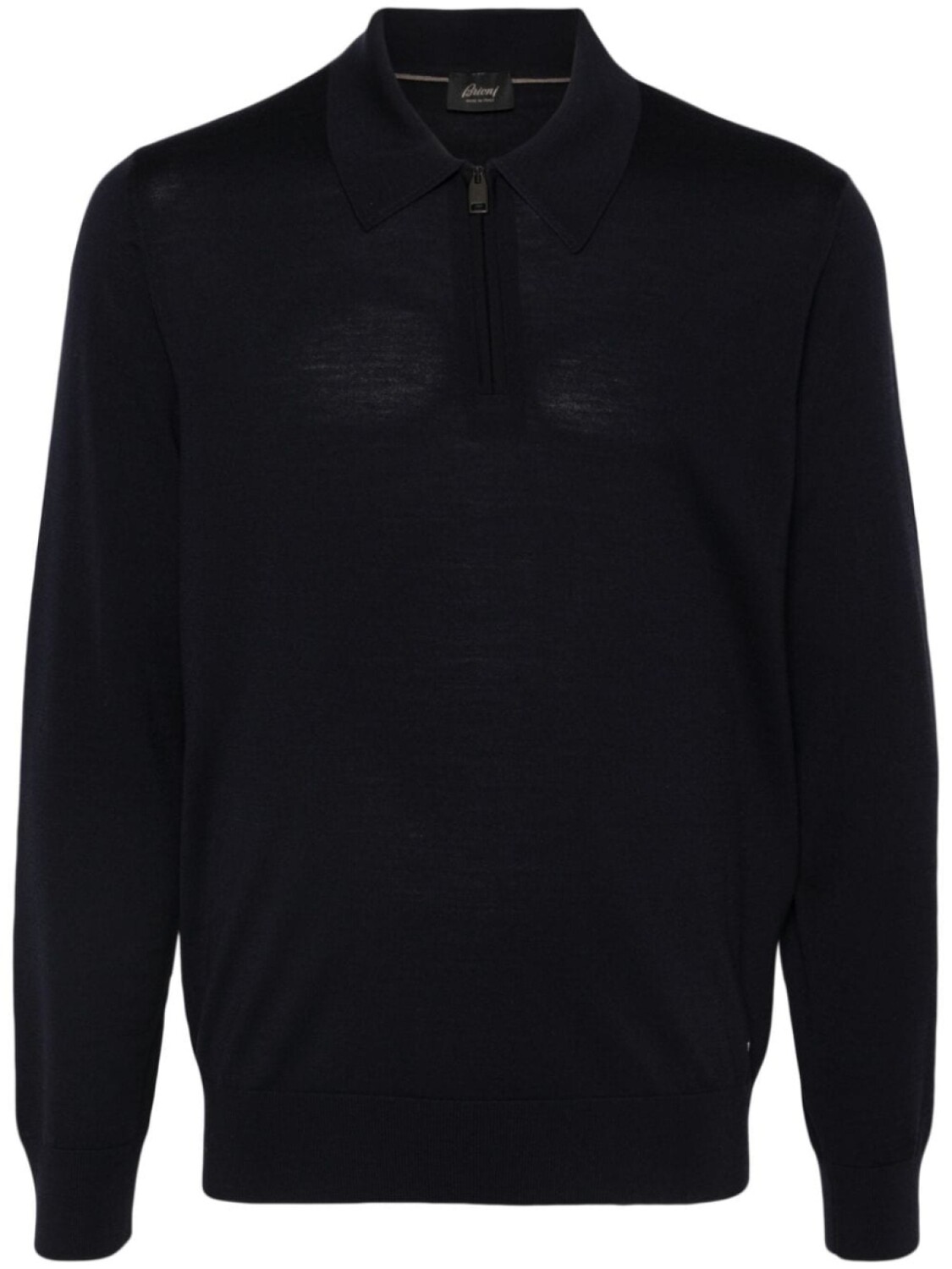 

Brioni рубашка поло с логотипом, синий
