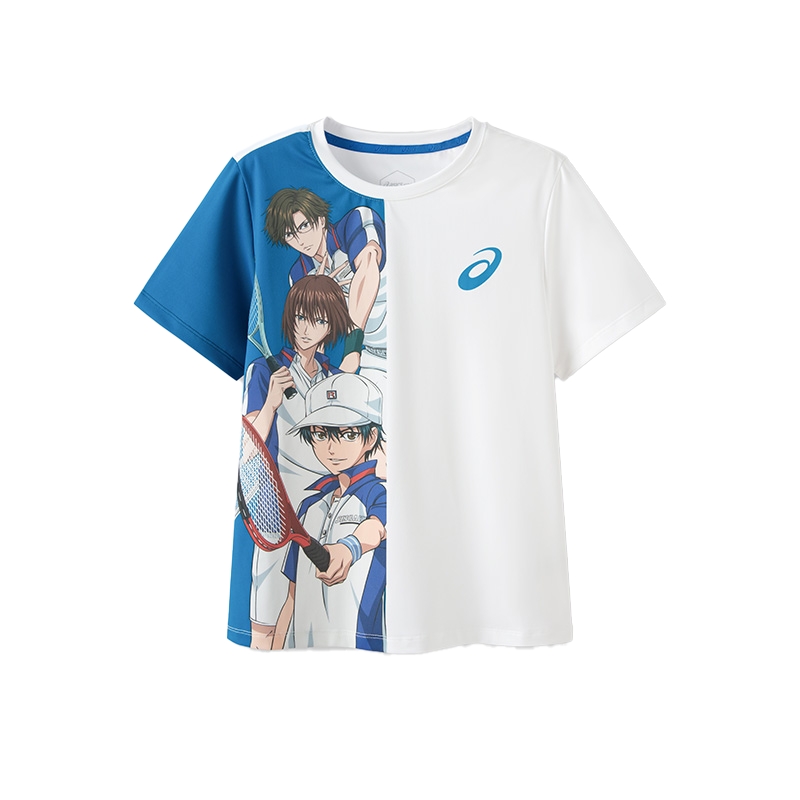 

Футболка спортивная XINWANGQIUWANGZI,LIANMINGKUAN SS25 5005 для детей 3-7 лет ASICS, синий