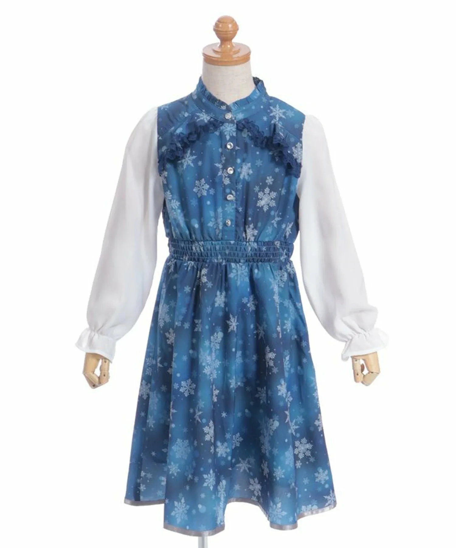Платье «Снежный кристалл» Axes femme kids, Navy blue