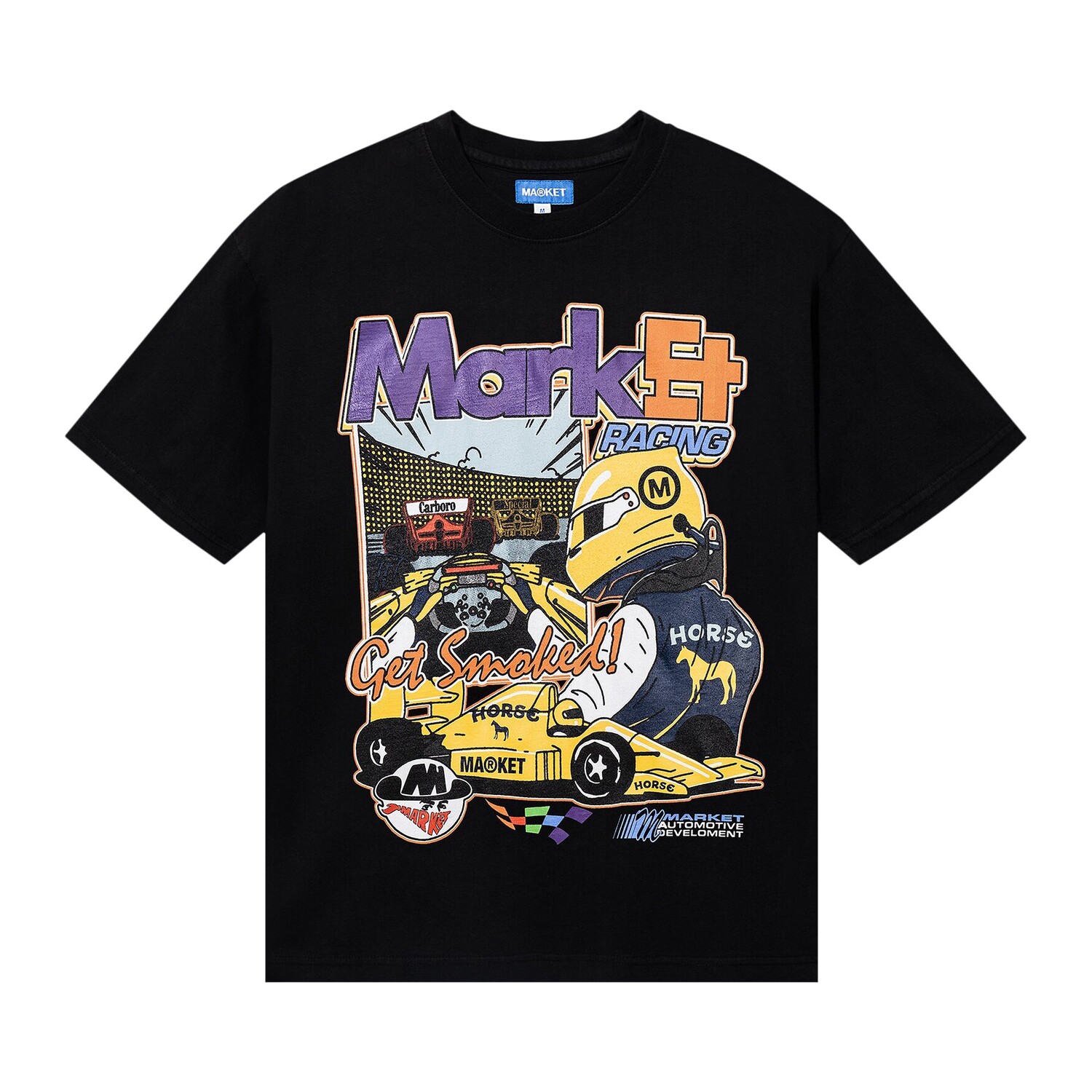 

Футболка Market Express Racing Washed Black