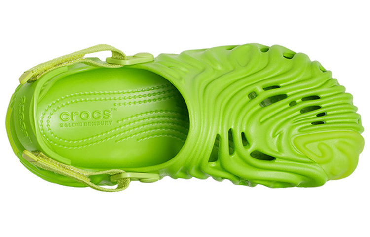 Сандалии Crocs Salehe Bembury x Pollex Clog 'Crocodile', зеленый — фото 4