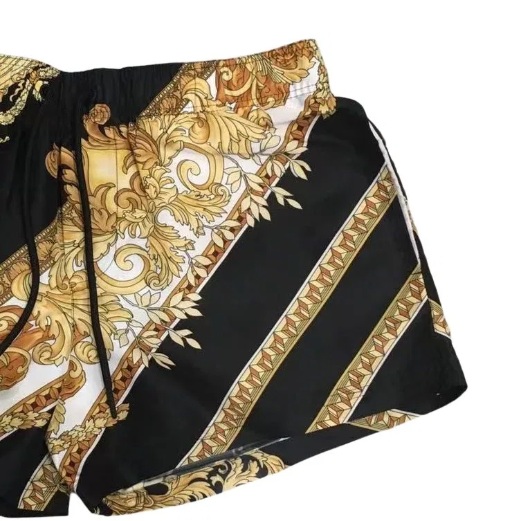 Шорты мужские Casual Black Gold Moderate VERSACE — фото 4