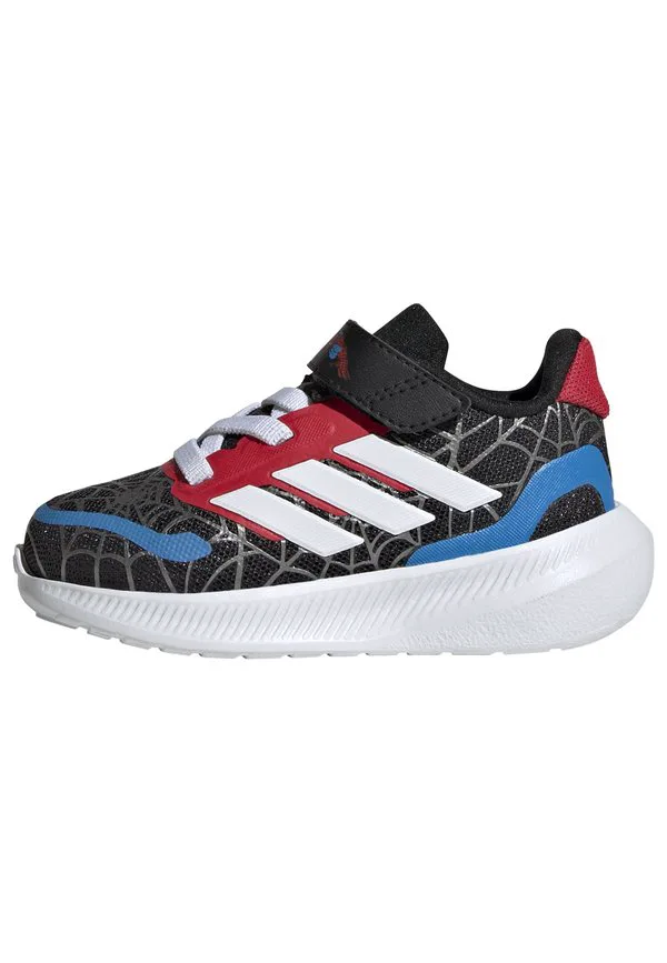 Кроссовки для бега по шоссе runfalcon унисекс Adidas Performance, Black/White/Pure Ruby
