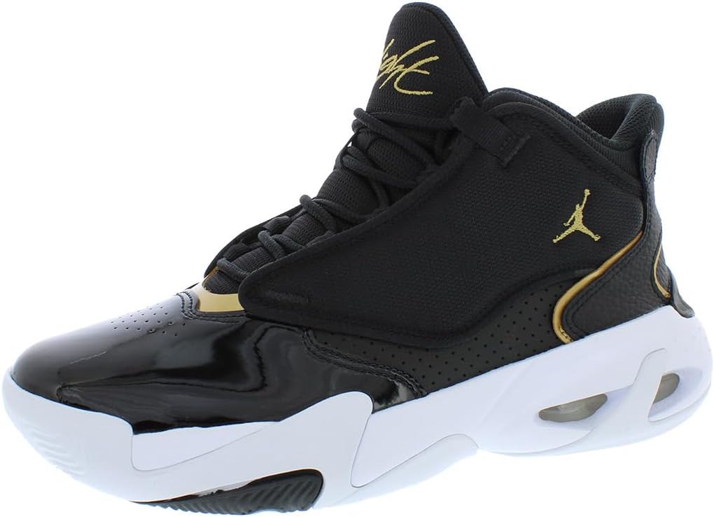 

Детские кроссовки Nike Revolution 6 Jordan, белый/черный/золотой