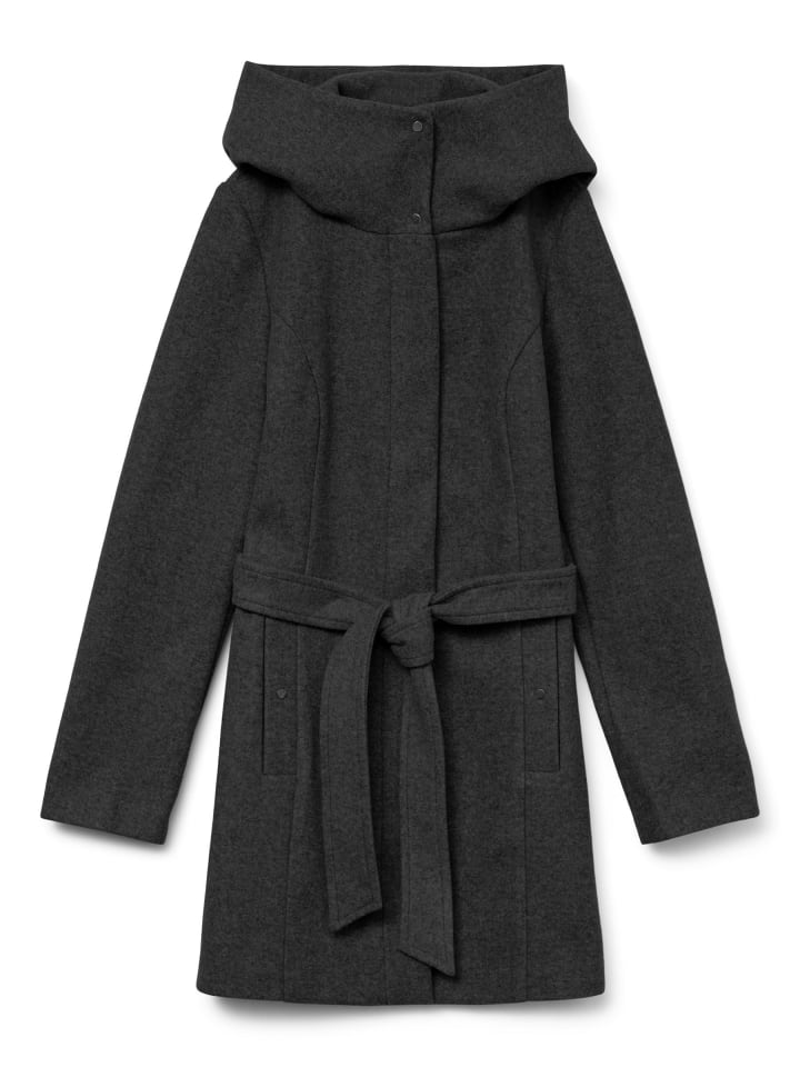 

Vero Moda Пальто темно-серого меланжа
