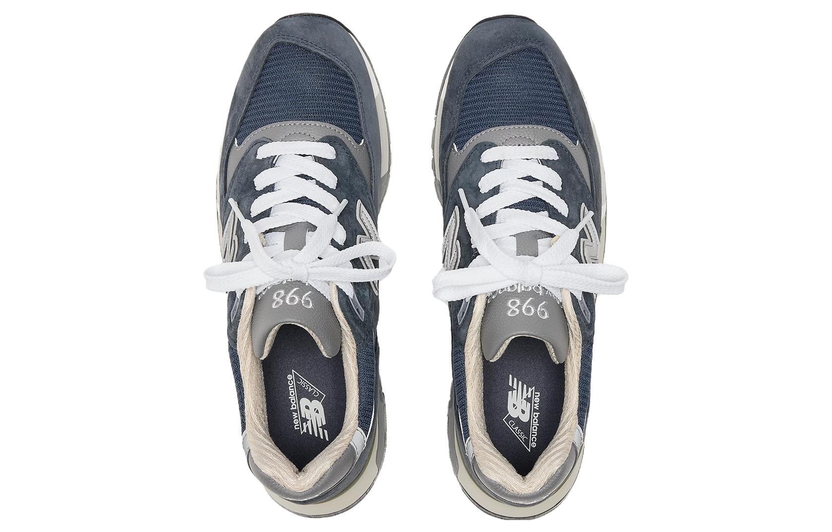 998 MiUSA Navy Grey New Balance, Marine Blue — фото 3
