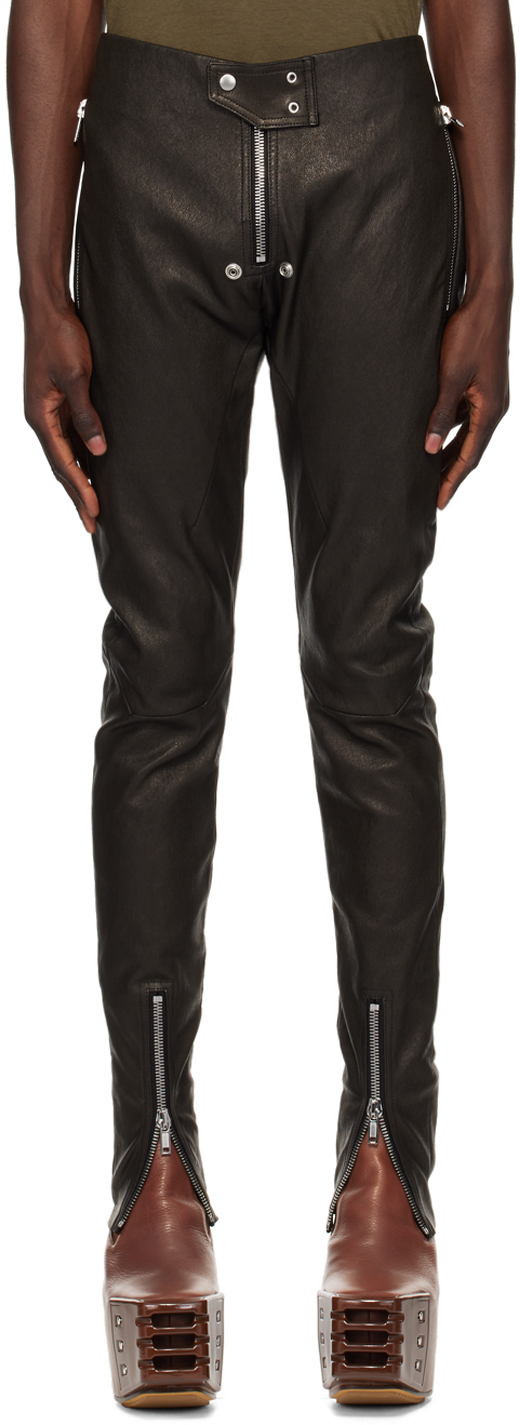 

Кожаные брюки Porterville Tight Gary Rick Owens