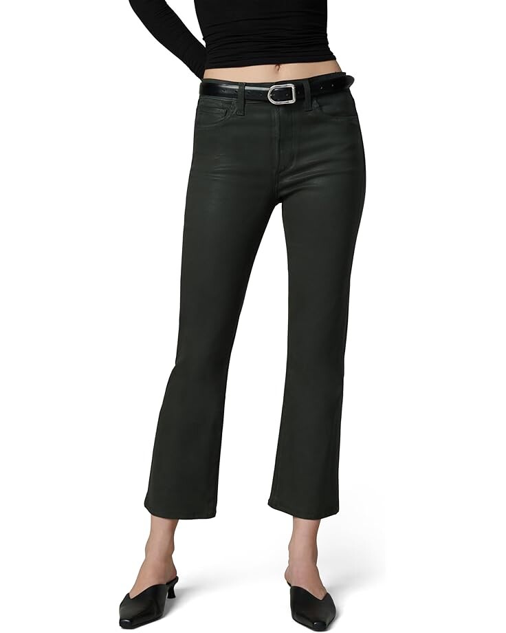 

Джинсы Joe's Jeans The Callie Coated Cropped Bootcut, цвет Autumn Forest