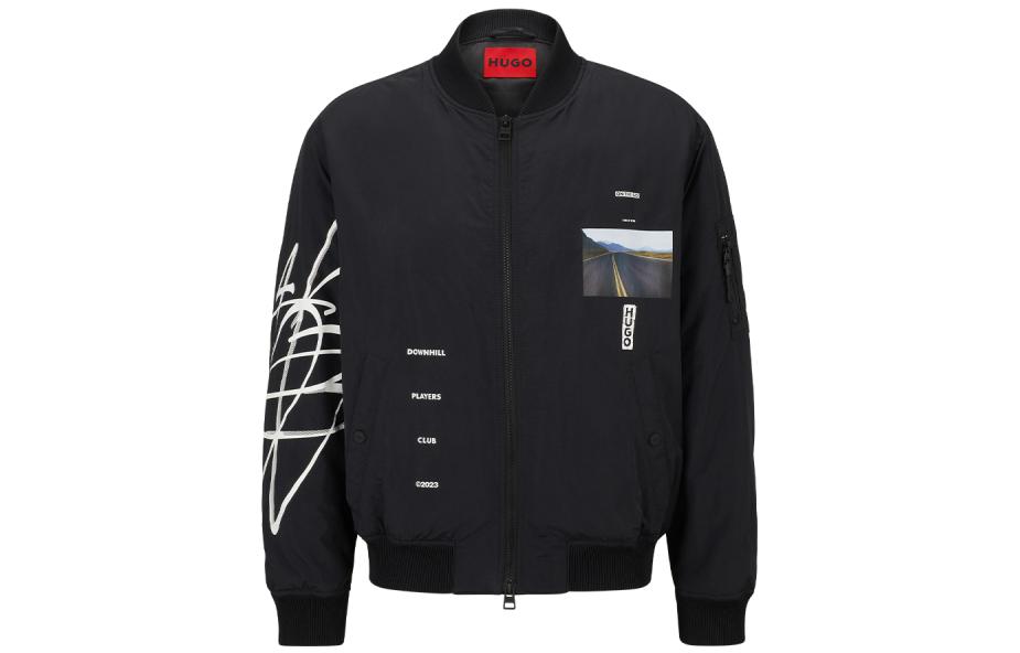

Куртка мужская черная HUGO BOSS, Черный, Куртка мужская черная HUGO BOSS