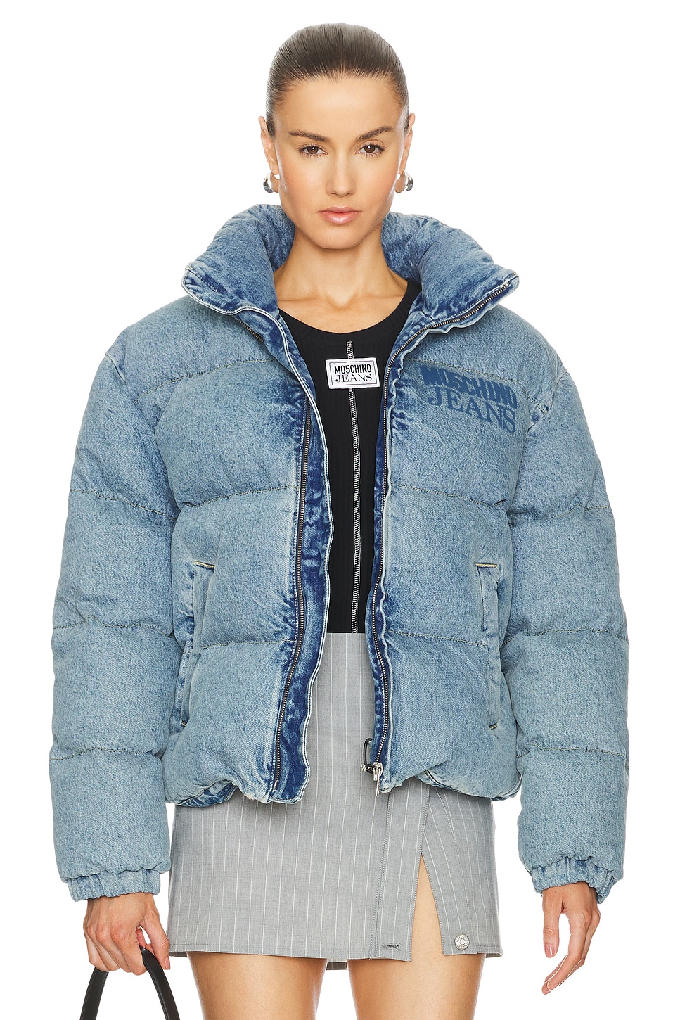 

Куртка-Пуховик Moschino Jeans, мультиколор