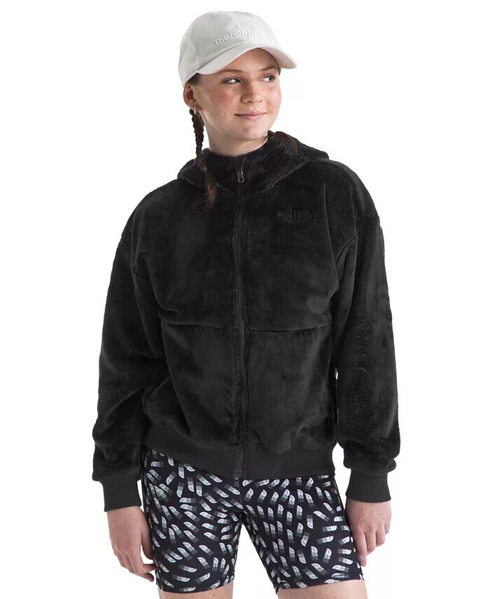 

Флисовая толстовка с молнией во всю длину Big Girls Osto The North Face, черный