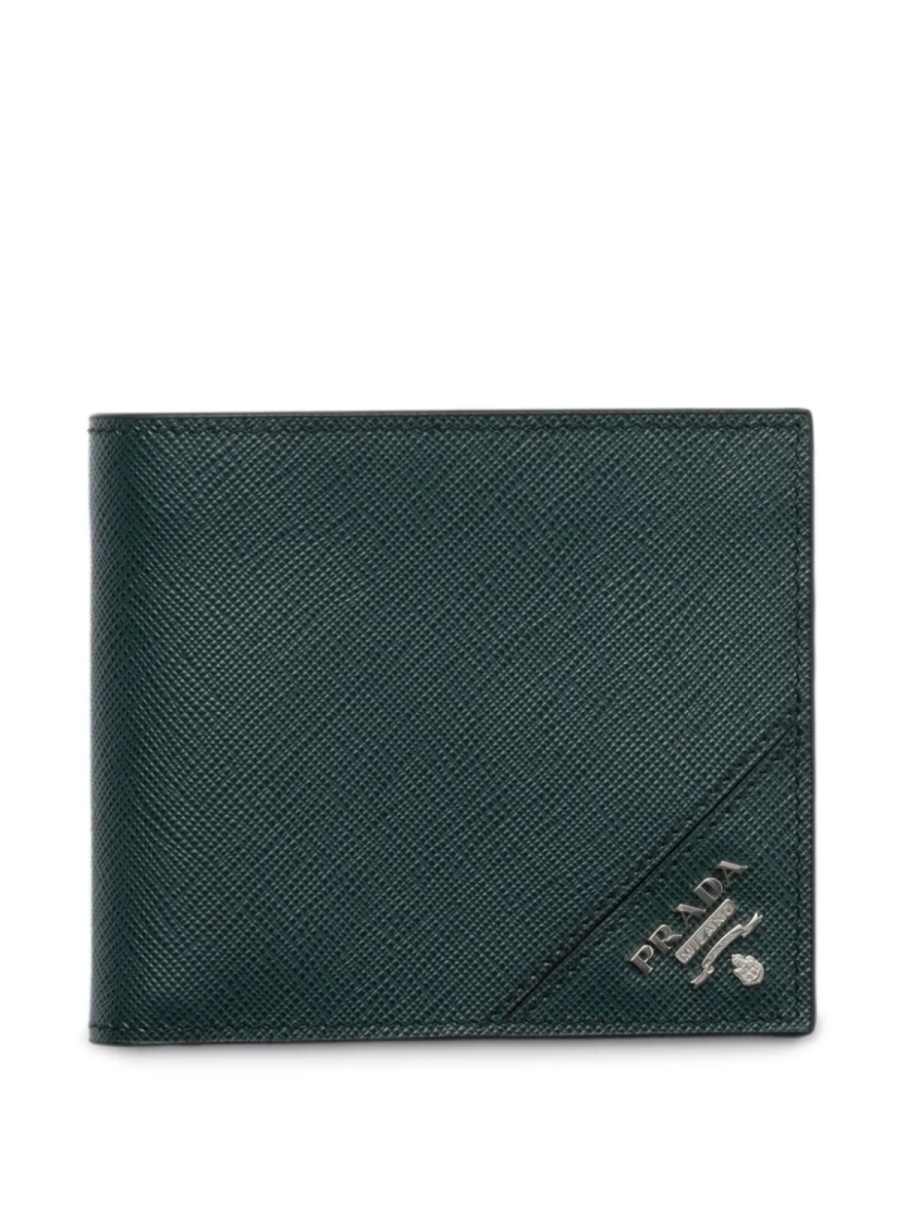 

Prada фактурный кошелек, зеленый