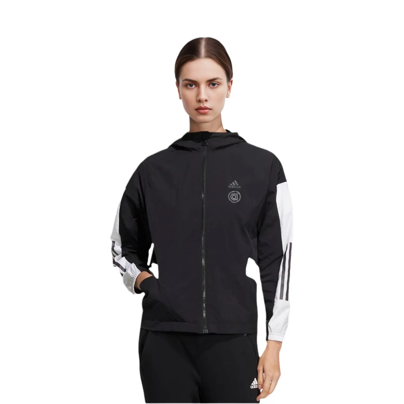 

Куртка женская черная Adidas