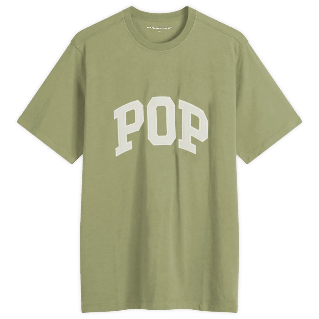 

Футболка с логотипом Arch Pop Trading Company, цвет four leaf clover