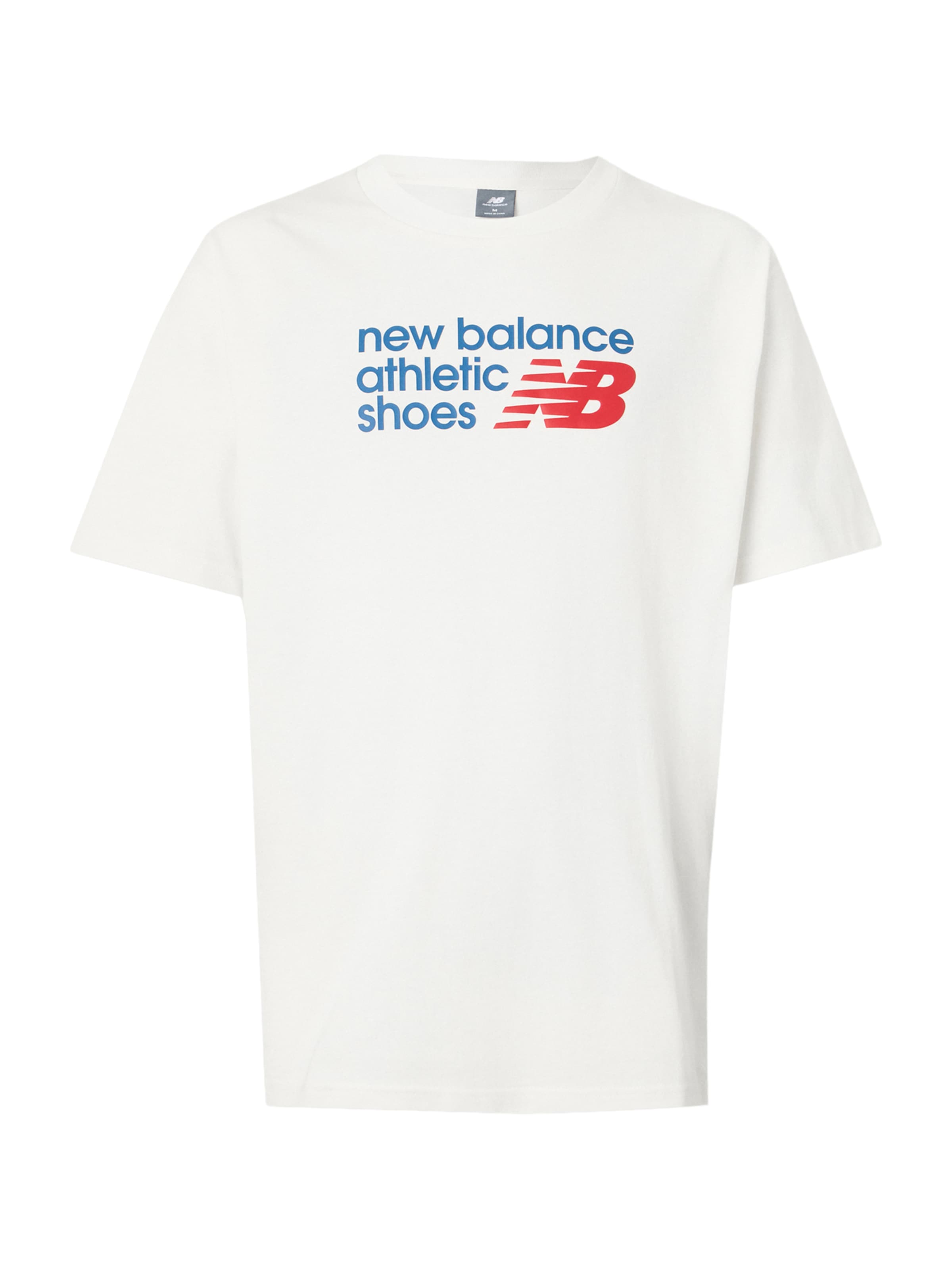 

New balance Футболка в кремовом цвете
