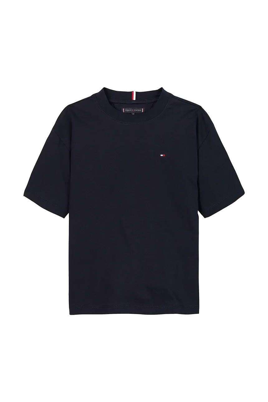 Футболка детская хлопковая Tommy Hilfiger, темно-синий — фото 3