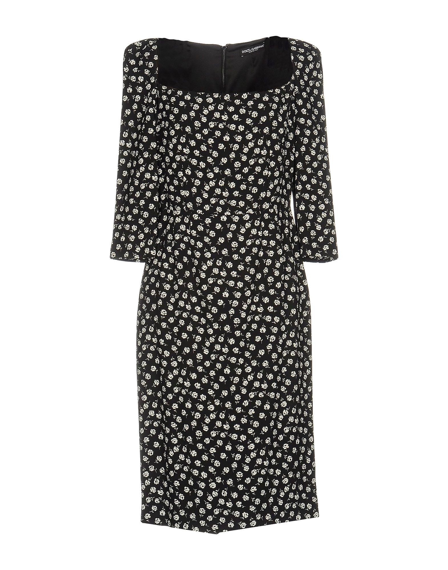 

Платье миди Dolce&Gabbana, черный