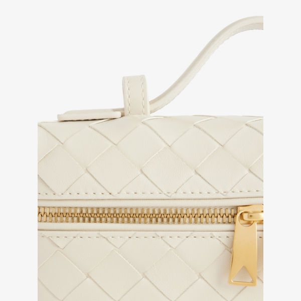 Сумка-кроссбоди кожаная Bottega Veneta Bang Bang, синий — фото 3