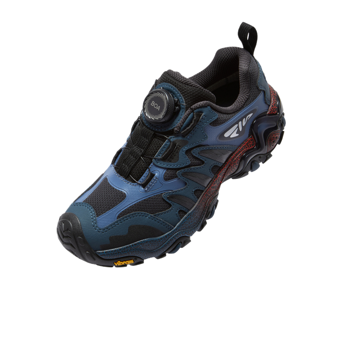 FILA KIDS Устойчивые к скольжению и истиранию детские уличные кроссовки Mirror Lake Blue/Ceramic Tiles Blue — фото 3
