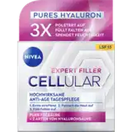 Крем для лица SPF NIVEA Cellular Expert Filler Высокоэффективный дневной против старения