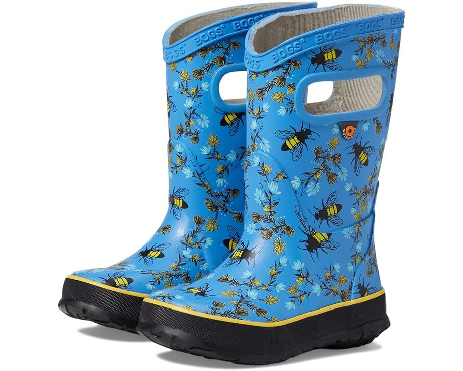 

Ботинки Bogs Rain Boot Bees, цвет Azure