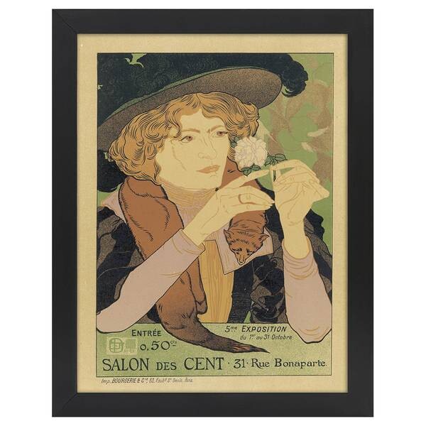 

Рамка для фотографий LegendArte Poster Salon des Cent, черный