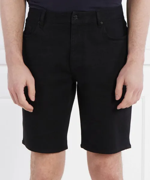 

Джинсовые шорты Slim fit Armani Exchange, черный
