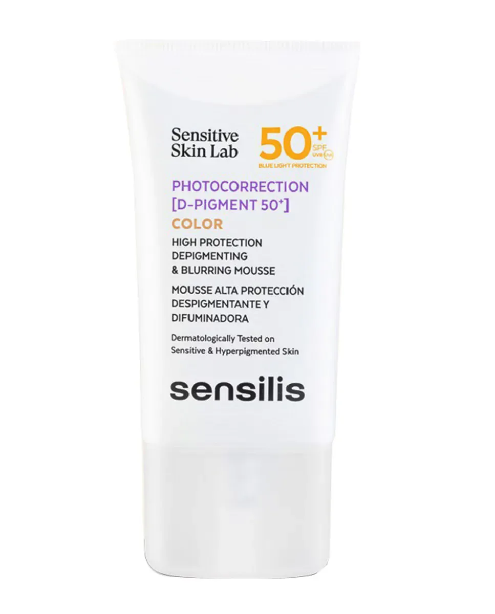 Крем для лица SPF SENSILIS Осветляющий мусс с цветом Фотокоррекция D-Pigment +